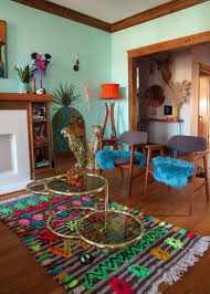 A Celebration Of Punchy Colors Summer Living Room Decor Kitschy Decor Kitsch Decor