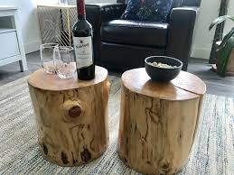 Murray sofa | bespoke by luigi gentile. Tree Stump Table Douglas Fir Wood Furniture Wooden Side Etsy