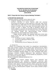 Salah satunya adalah sosiologi medis. Doc Review Buku Pengantar Sosiologi Perkotaan Taufik Harahap Academia Edu