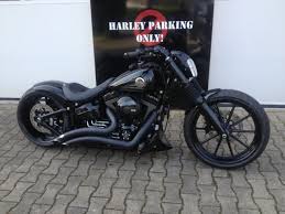 Custom harley davidson fxsb brea. Harley Davidson Softail Breakout By Steve Rock Dark Kustom Custom Bikes
