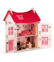 Janod Doll S House And Accessories Casas De Munecas Casa De Munecas De Madera Ideas De Casa De Munecas