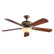 Home Decorators Collection Abigail 52 In Led Indoor Mediterranean Dark Walnut Ceiling Fan With Light Kit And Remote Control Yg546 Mdw The Home Depot Ceiling Fan Ceiling Fan With Light Ceiling