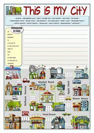 Ver más ideas sobre direcciones en ingles, vocabulario en ingles, recursos de inglés. This Is My City Direcciones En Ingles Ejercicios De Ingles Ingles Basico Para Ninos