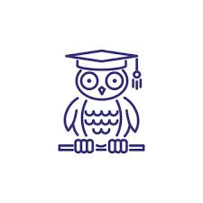 Download Wisdom Line Icon Owl In Graduation Cap Education Concept Can Be Used For Topics Like College University Degree Knowledge Stock Vector Adobe Stock