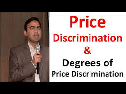 Price Discrimination Degree Of Price Discrimination Examples Of Price Discrimination Youtube