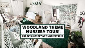 Check spelling or type a new query. Woodland Theme Nursery Tour Boy Nursery Idea