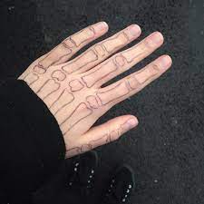 More images for tiktok simple skeleton hand drawing » Skull Hand Drawing Tiktok Easy Novocom Top