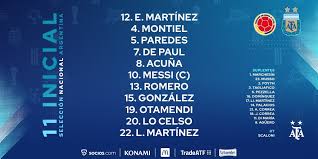 B) including video replays, lineups, stats and fan opinion. Barcatimes On Twitter Official Messi Starts Argentina S Match Against Colombia In The World Cup Qualifiers Aguero Are On The Bench The Game Will Start In 28 Minutes Arg