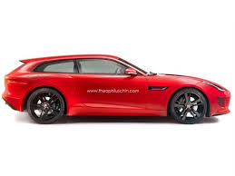 Jaguar F Type Shooting Brake Render Jaguar F Type Shooting Brake Jaguar