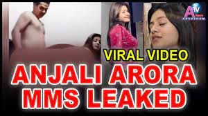 ANJALI ARORA #MMS #LEAKED - #VIRAL #VIDEO | #ANJALIARORAMMS | #AAKASHAMTV  #ATV - YouTube