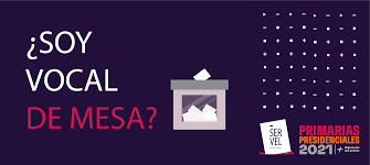 Para las elecciones municipales 2021, el proceso de excusas estuvo abierto. Servicio Electoral On Twitter Ingresa A Https T Co Ijglqq7qlz Y Conoce Si Fuiste Designado Vocal De Mesa Por Las Juntas Electorales Para Las Primarias Presidenciales Del 18 De Julio Https T Co Ijcxmtg87l Twitter