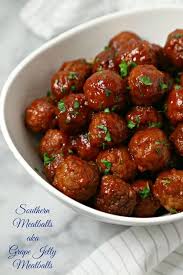 Southern Meatballs Aka Grape Jelly Meatballs Cooking In Stilettos Recipe Grape Jelly Meatballs Jelly Meatballs Jelly Meatball Recipe