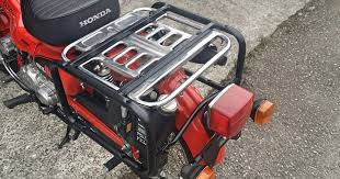 pin di honda ct110 1982 hunter cub ct ct 110 monza red dual trail range