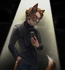 Rule 34 Dev - general:[blonde_hair blue_eyes bodily_fluids  clothing collar crying eyebrows eyewear fangs flannel  glasses hair jacket male pupils shirt slit_pupils solo  tears teeth topwear] artist:[gatobob ...
