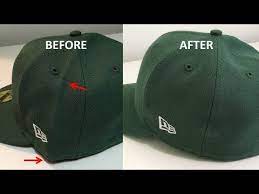 Smoothing The Wrinkles In Your Baseball Caps Youtube