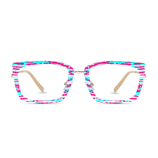 Soline Combo | Light Gold Base + Zebra Series Top Frame - XCombo Eyewear US