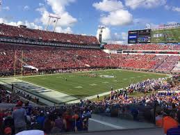 Tiaa Bank Field Section 244 Row G Seat 7 Florida Gators