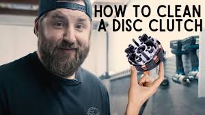 Disc Clutch Cleaning