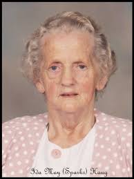 Ida May Sparks Rabuck Haug (1922-1998)