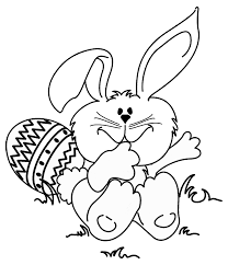 The cute & adorable easter bunny is one of the most enduring symbols associated with the easter festival. Easter Coloring Pages