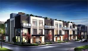 Dwell at bayview was a design build project. Dwell City Towns By Menkes Townhouse Exterior Townhouse Designs Modern Townhouse