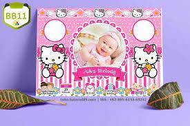 Biodata Bayi Costume Baby Girl Kode Bb11 Hello Kitty Kartu Bayi Kartu Bayi