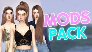A sim with dark brown skin in. Cc Folder Mods Pack Free Download The Sims 4 Youtube