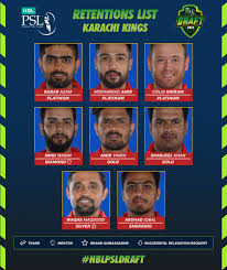 Pakistan super league official six teams for the fifth edition are. Franchises Complete Retention Release And Trade Process Ahead Of Hbl Psl 2021 Player Draft Baaghitv English