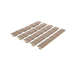 Grip panel set of 3. Trinity Force Keymod M Lok Rail Covers Sand Ar15discounts