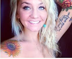 A black rose is also a symbol of sadness and a red rose tattoo is a symbol of happiness. Beautiful Sunflower Tattoo Quotes Quotesgram