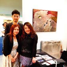 2013藝術博覽會展覽 八大畫廊我和妹妹和兆甫 sequin skirt fashion skirts