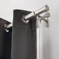 Double Curtain Rods Google Search Double Rod Curtains Modern Curtain Rods Double Curtains