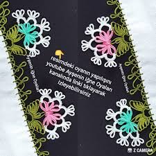 Igne Oyasi Yazma Modelleri Oya Yazma Resim