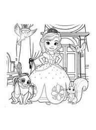 desenho para colorir princesa sofia
