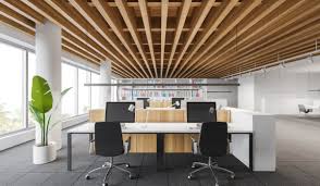 False ceiling is an artificial ceiling installed below the original ceiling of a room. Office False Ceiling Commercial False Ceiling Design Ideas For Shop Office Interior