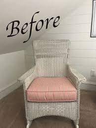 Send us your pictures to info@rainbowchalk.com and we'll feature your project in our blog! How To Paint Wicker And A Wicker Chair Makeover The Wicker House
