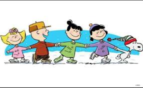 Ice Skate Snoopy Christmas Snoopy Cartoon Characters Just the kids skating and not with snoopy and charlie brown are on the ice too. snoopy christmas snoopy cartoon