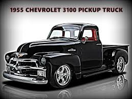 Image result for Midnight Black 1955 Truck