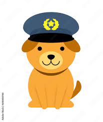 警察犬 Stock Illustration | Adobe Stock