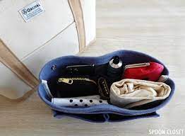 オーシバル コットンキャンバストート大 ミニ の収納例 バッグの中身 orcival バッグの中身 バッグ トートバッグ キャンバス