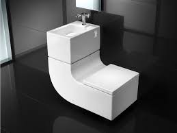 roca w + w integrated washbasin white