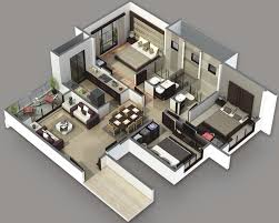 Desain rumah minimalis sederhana 9x15 1 lantai. 40 Gambar Denah Rumah 3 Kamar Tidur Minimalis 1 2 Lantai