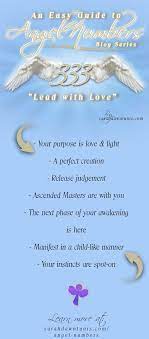 Lead With Love Angel Number 333 Easy Guide To Angel Numbers Angel Numbers Number 333 Spiritual Meaning Of Numbers