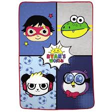 Multiple sizes available for all screen sizes. Walmart Grocery Ryan S World Kids Blanket Plush Microfiber Twin Full Size