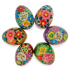 Take some fabric, open a diy curtain video on youtube, sit on the sewing machine and design the curtains that match your room's aesthetics. Bestpysanky Set Of 6 Glittered Flowers Ukrainian Wooden Easter Eggs Pysanky 3 Inches Walmart Com Walmart Com
