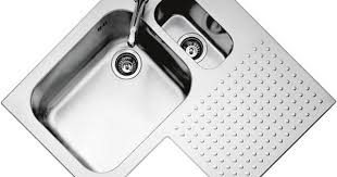 Evier 2 Bacs En Inox D Angle Avec Egouttoir 1is9090d F Lli Barazza Srl Cocina Con Fregadero En Esquina Fregaderos De Cocina Fregadero