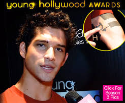 I just realized that this star of mtv's teen wolf is a tattoo enthusiast as well. Video Tyler Posey Teen Wolf Spoilers Tattoos Season 3 Scoop Hollywood Life