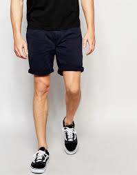 Pull Bear Jeans Size Guide Pull Bear Denim Shorts In Navy