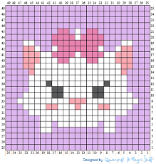 Over In The Two Hearts Crochet Cals Group Someone Has Asked About Tsum Tsum C2c Graphs Being A Massive Dis Xstitch Patterns Pixel Crochet Cross Stitch Designs