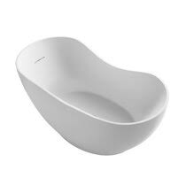 How big is the bathtub in the kohler stargaze? Kohler Freestanding Bathtubs Wayfair